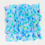 Blue Dragon Playsilk, 35 x 35 inches