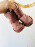 Ugg Pink Sparkle Winter Boots, size 6