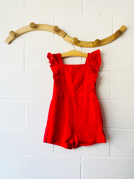 Bardot Junior Linen Romperall, 10 years