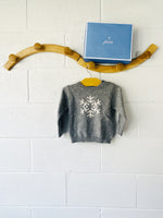 Jacadi Snowflake Cashmere Sweater, 18 months