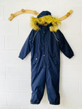 Kuling Navy Snowsuit, 4-5 years (110)