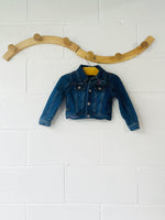 Painted Flower Denim Jacket, 18 months