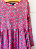 Floral Long Sleeve Dress, 7 years