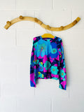 Funky Floral Rash Guard, 8 years