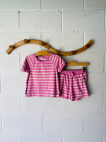 Lilac Stripe Terrycloth Outfit, 5 years