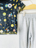 Outer Space Tee + Sweatpants, 24 months