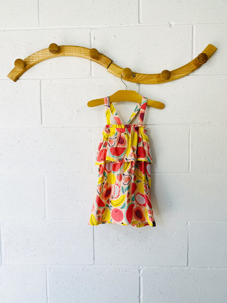 Tropical Fruits Dress, 5 years