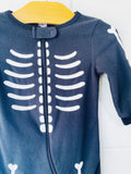 Fleecy Skeleton Costume, 6-12 months