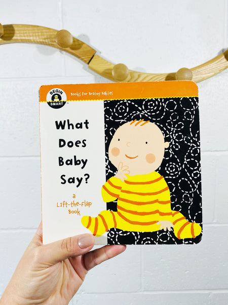 What Does Baby Say? A Lift The Flap Book