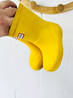 Yellow Rain Boots, size 5