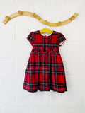 Balloon Chic Plaid Dress, 8 years