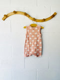 Parade Organics Pink Swans Romperall, 12-18 months