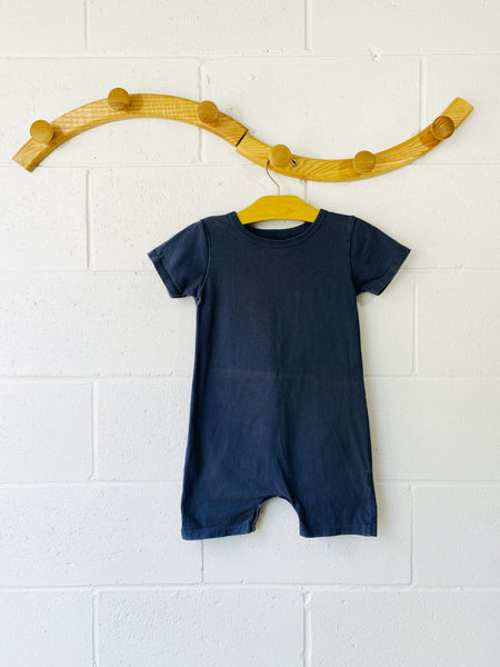 mini mioche Charcoal Romper, 3-4 years