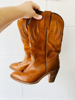 Vintage Frye Cowboy Boots, Women’s size 9.5