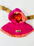 Hot Pink + Orange Balaclava, 1-2 years