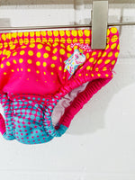 Pinky Narwhal Swim Diaper, 6 months (SM)