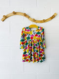 hanna andersson Rainbow Gourds Dress, 3 years