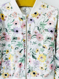 Linen Light Floral Jacket, 6-8 years