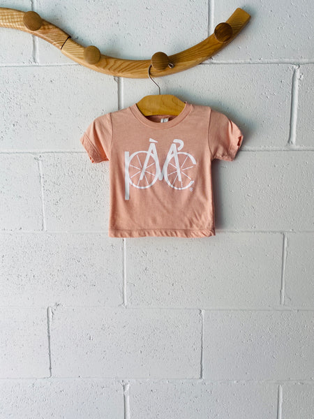 Blush Bicycle Tee, 6-12 months