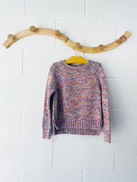 Rainbow Knit Sweater, 8 years (MED)