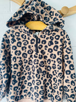 Leopard Fleece Pullover, 5-6 years