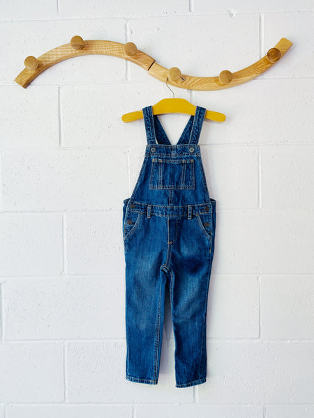 Burnt Heart Denim Overalls, 3 years