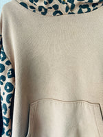 Leopard Hoodie, 4-6 years
