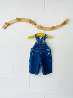 Classic Denim Overalls, 0-3 months