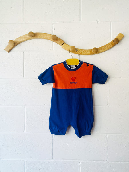 Vintage Crab Shortalls, 12 months
