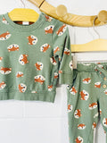 Little Foxes Lounge Set, 6-9 months