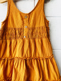 Apricot Tank Dress, 6 years