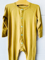 Dark Mustard Romper, 3-4 years