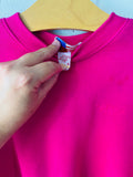 Vintage Bright Pink Sweatshirt, 7 years