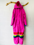 Pink Unicorn Snowsuit, 11-12 years