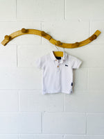 White Polo Tee, 18 months