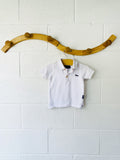 White Polo Tee, 18 months