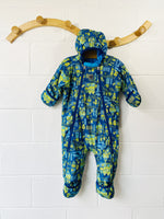 Trees + Castles Bundle Up Bunting Suit, 18 months