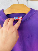 Vintage Bright Purple Sweatshirt, 14 years