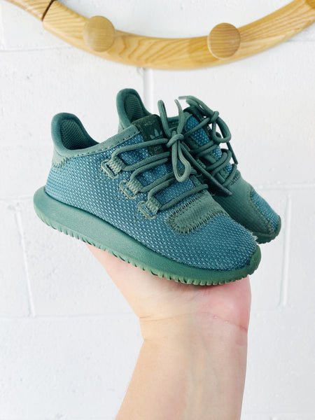 Green Sneakers, size 6