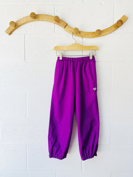 Purple Splash Pants, 6 years