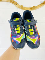 Groovy Rainbow Sneakers, youth size 7
