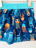 Happy Jellyfish Swim Trunks, 18 months