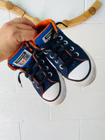 Shades Of Blue Sneakers, size 12