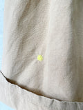 Khaki Pleated Shorts, 3-4 years