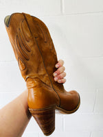 Vintage Frye Cowboy Boots, Women’s size 9.5
