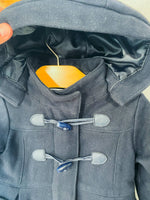 Jacadi Navy Wool Toggle Zip Coat, 4 years