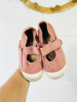 Mercedes Tira Lona Velcro Pink Sneakers, size 12 (29)