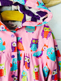 Funky Owls Rain Coat, 8 years