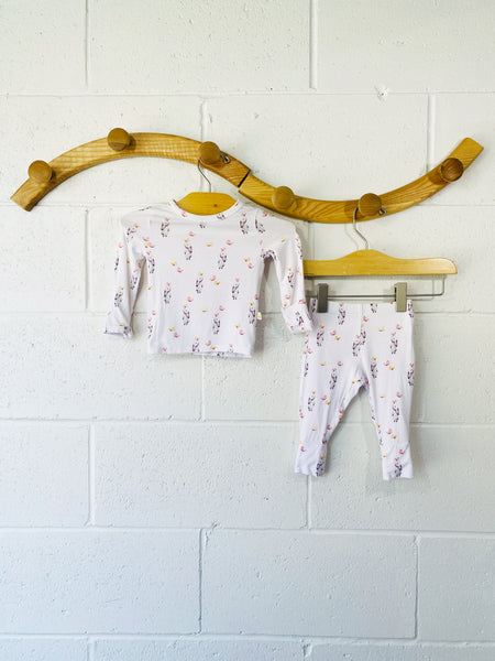 Bunny Pajamas, 0-3 months