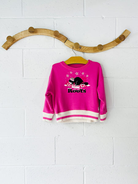 Pink Crew Neck Sweatshirt, 3 years